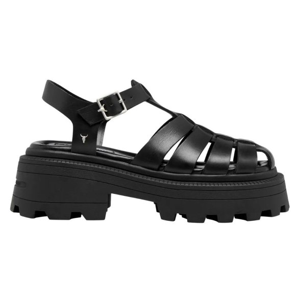 Windsor Smith Rare Black Leather