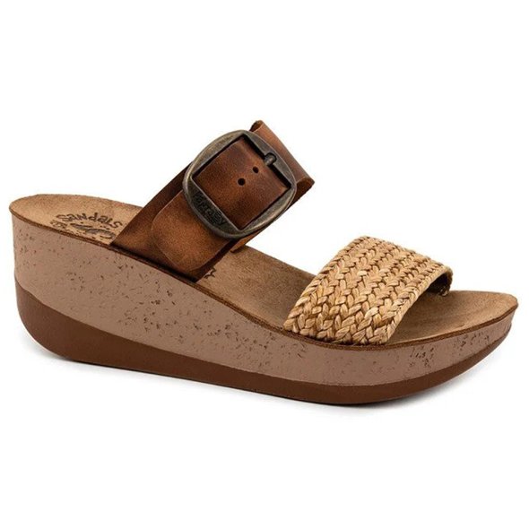 Fantasy Sandals Roxy S5013 Taupe