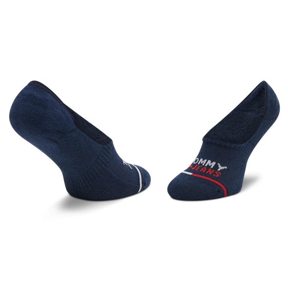 Tommy Hilfiger 2 Pairs Mid Cut Socks 701218959 002 Navy