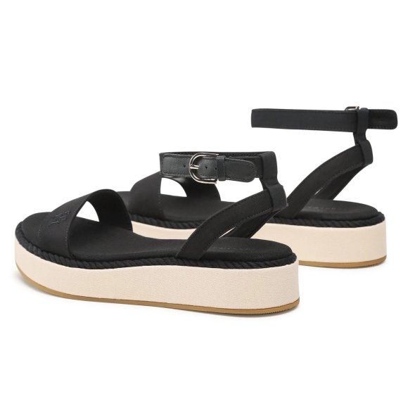 Tommy Hilfiger Rope Flatform FW0FW07019 BDS Black