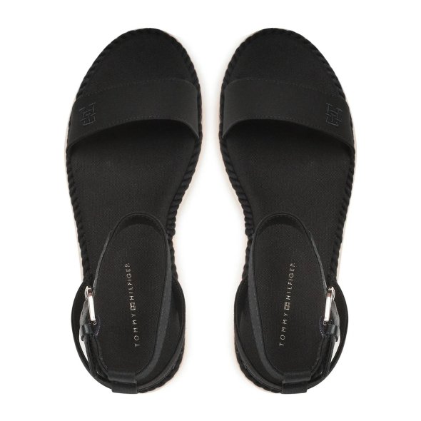 Tommy Hilfiger Rope Flatform FW0FW07019 BDS Black