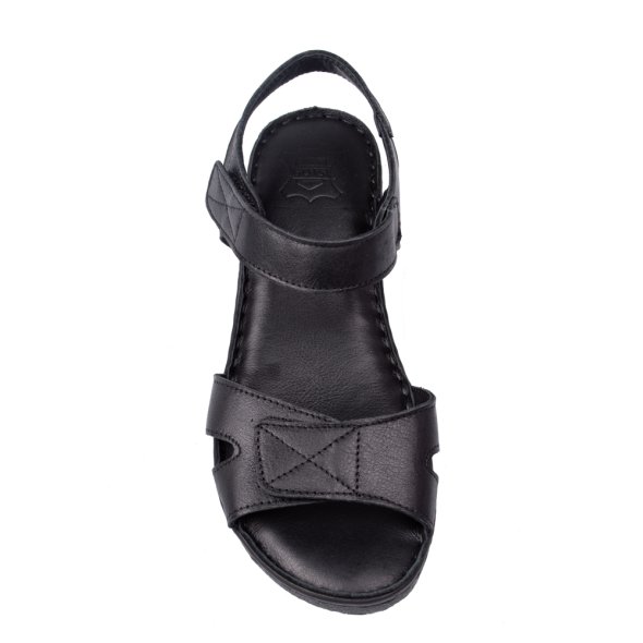 Apostolidis Shoes Δερμάτινο Κλασσικό Πέδιλο 151 Μαύρο