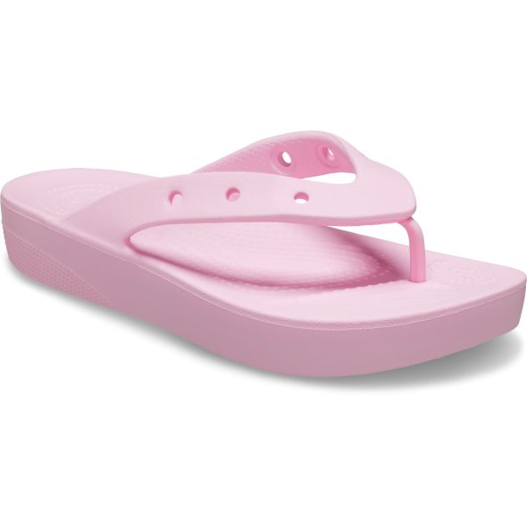 Crocs Classic Platform Flip W 207714-6S0 Flamingo Rose