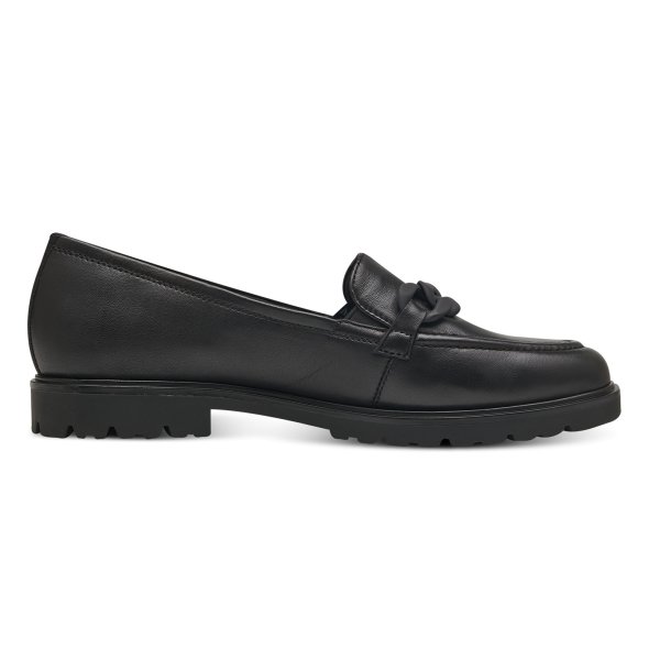 Tamaris Γυναικείο Loafer 1-24201-41 003 Black Leather