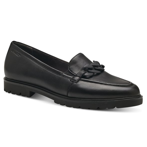 Tamaris Γυναικείο Loafer 1-24201-41 003 Black Leather