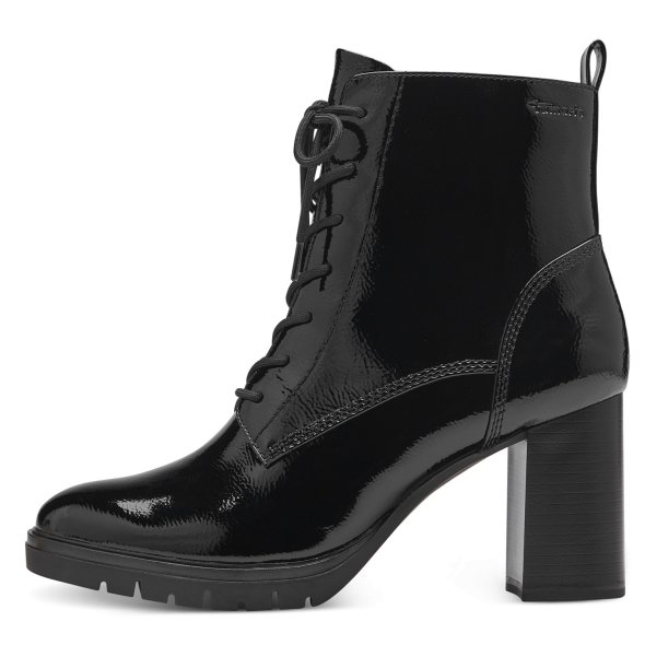 Tamaris Μποτάκι 1-25110-41 018 Black Patent