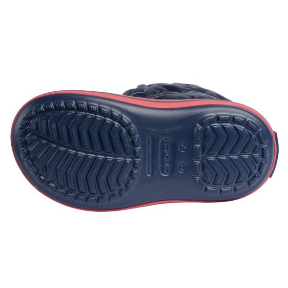 Crocs Winter Puff Boot Kids 14613-485 Navy/Red