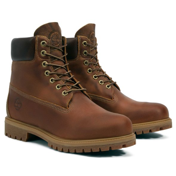 Timberland Premium 6 In Waterproof Boot 27094 214 Medium Brown Nubuck