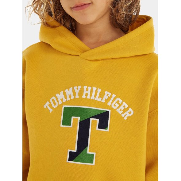 Tommy Hilfiger T Varsity Hoodie KB0KB08293 KEM College Gold