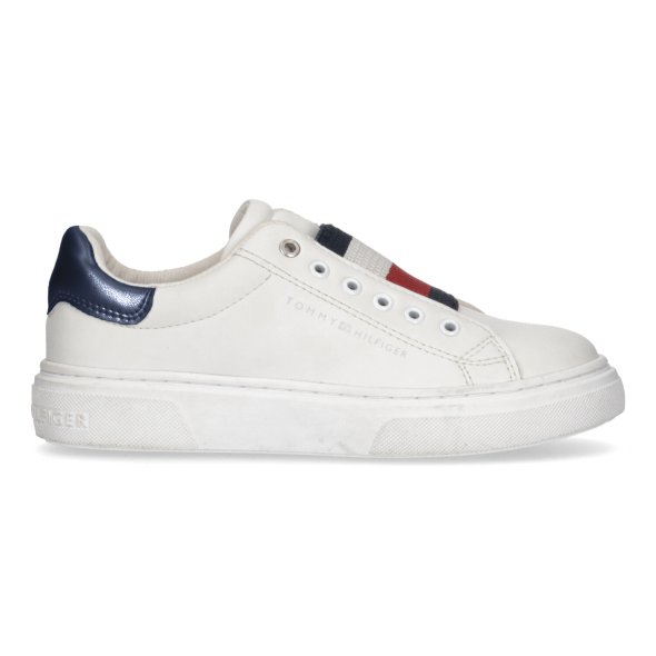 Tommy Hilfiger Low Cut Lace Up Sneaker T3A9-32963-1355 A473 White