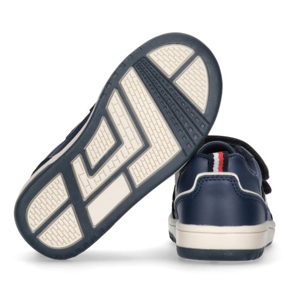 Tommy Hilfiger Kids Low Top Velcro Sneakers T3B9-33101-1355 800 Navy