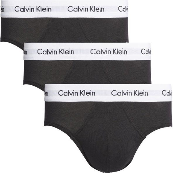 Calvin Klein Hip Brief 3Pack U2661G-001 Black/White