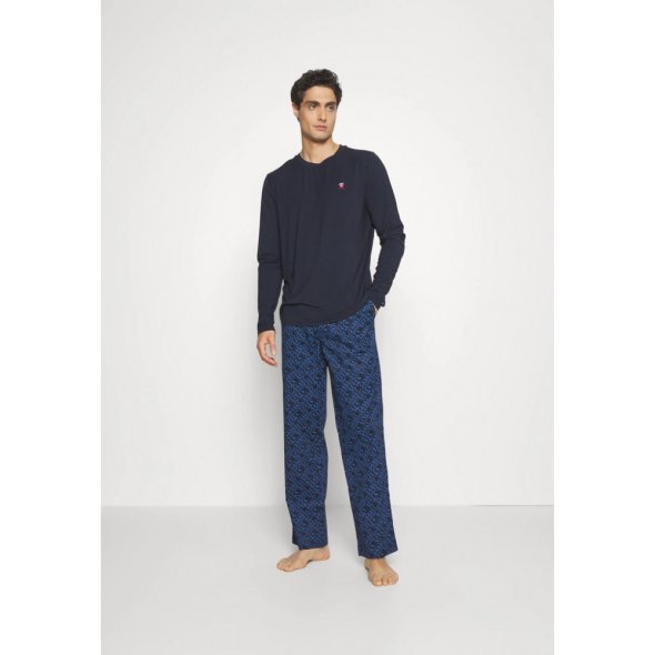 Tommy Hilfiger Ls Pj Pant Set Print UM0UM03017 0SI Desert Sky