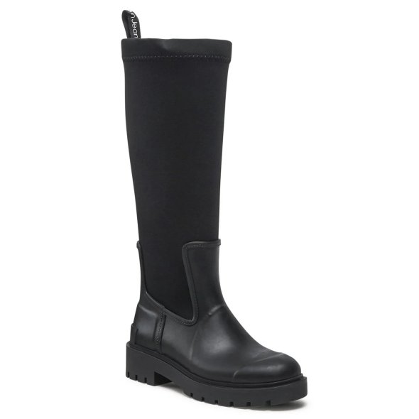 Calvin Klein High Rainboot Neoprene YW0YW00838 BDS Black