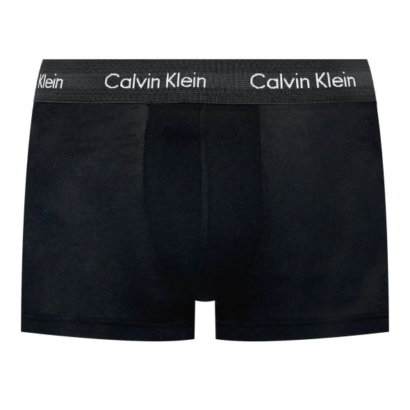Calvin Klein 3Pack Low Rise Cotton Stretch Trunks 0000U2664G CA9 Μαύρο
