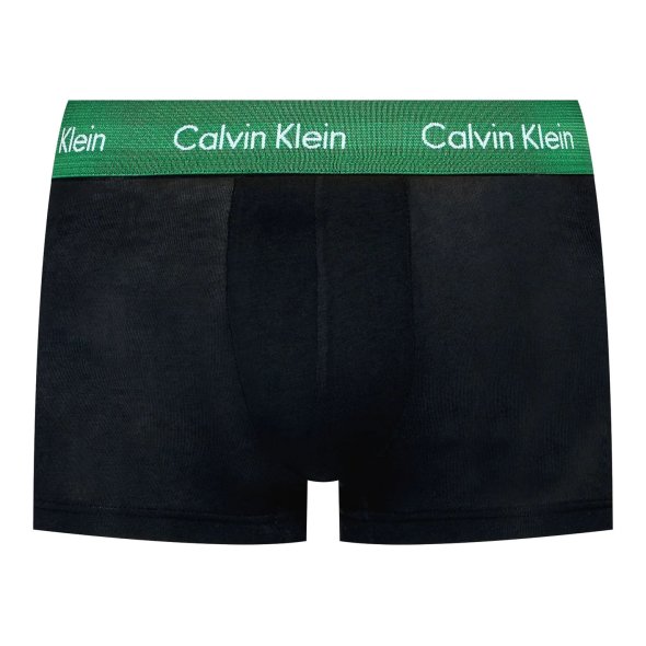 Calvin Klein 3Pack Low Rise Cotton Stretch Trunks 0000U2664G CA9 Μαύρο