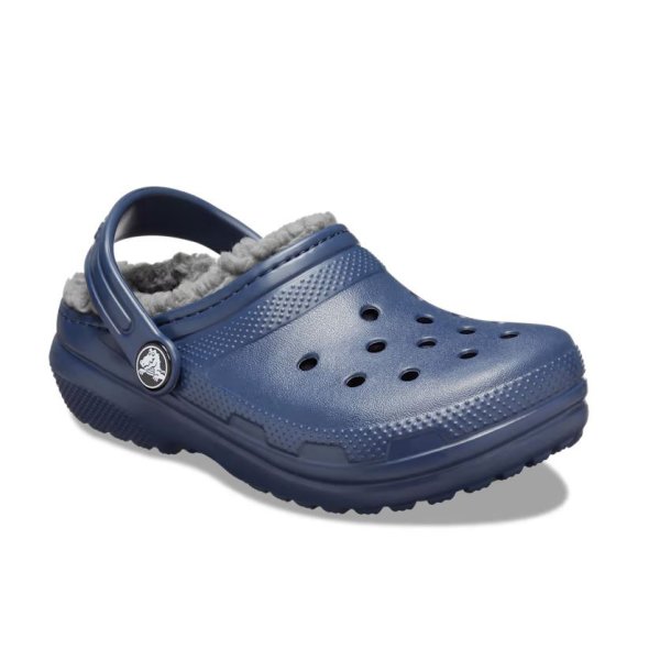 Crocs Classic Lined Clog T 207009 459-Navy/Charco