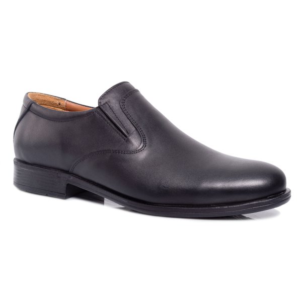 Apostolidis Shoes Δερμάτινο Ανδρικό Παπούτσι W330-692 Μαύρο