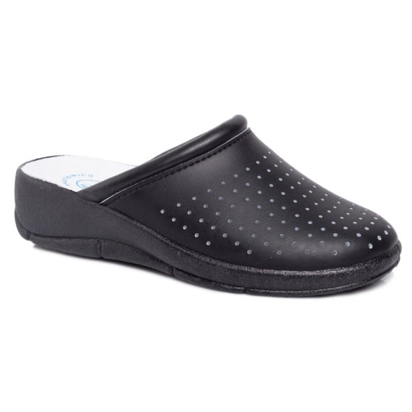 Apostolidis Shoes Γυναικείες Παντόφλες 400B Μαύρο