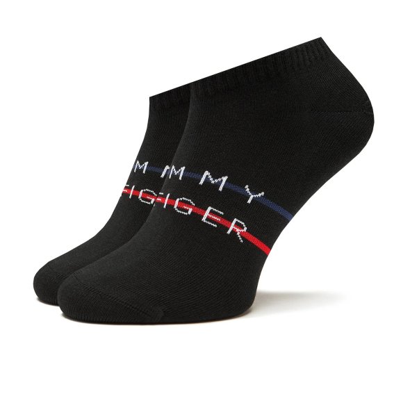 Tommy Hilfiger Σετ κοντές κάλτσες 2 τεμαχίων 701222188 003 Black