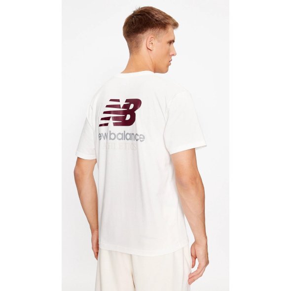 New Balance Ανδρικό T-Shirt MT31504 SST Λευκό