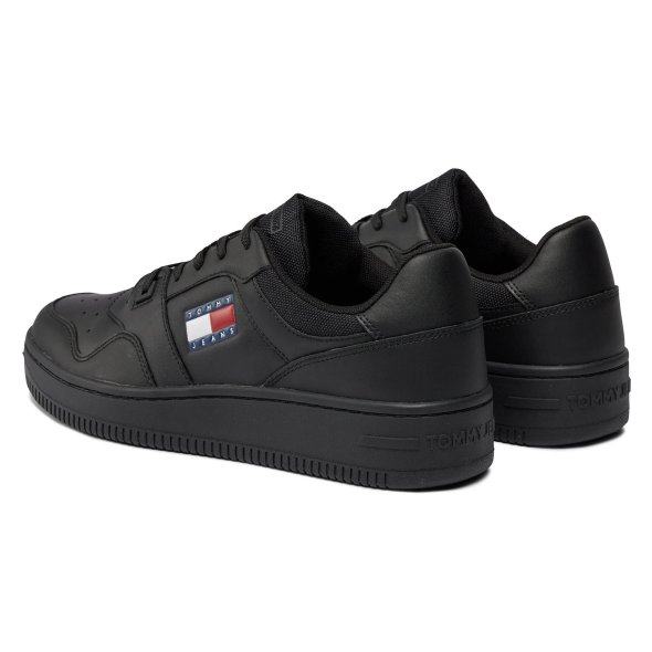 Tommy Hilfiger Ανδρικό Sneaker Tjm Retro Basket Ess EM0EM01395 BDS Black