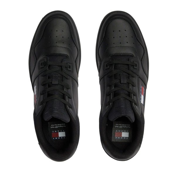 Tommy Hilfiger Ανδρικό Sneaker Tjm Retro Basket Ess EM0EM01395 BDS Black