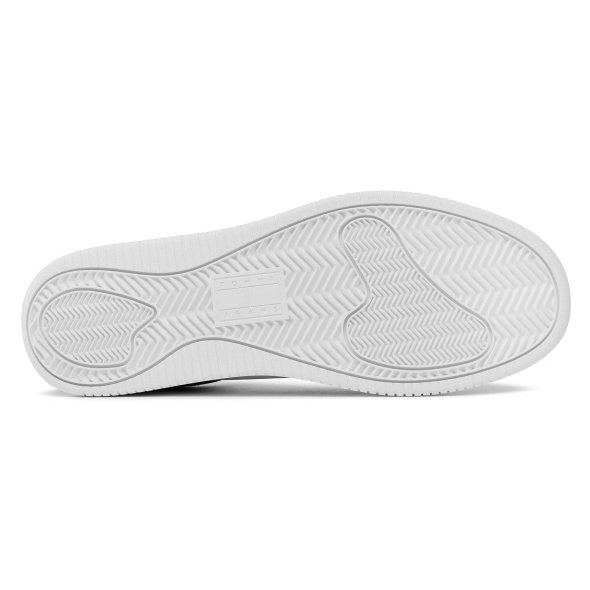 Tommy Hilfiger Ανδρικό Sneaker Tjm Retro Basket Ess EM0EM01395 YBR White