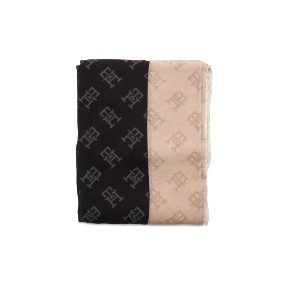 Tommy Hilfiger TH Contemporary Scarf AW0AW15791 PQT Black