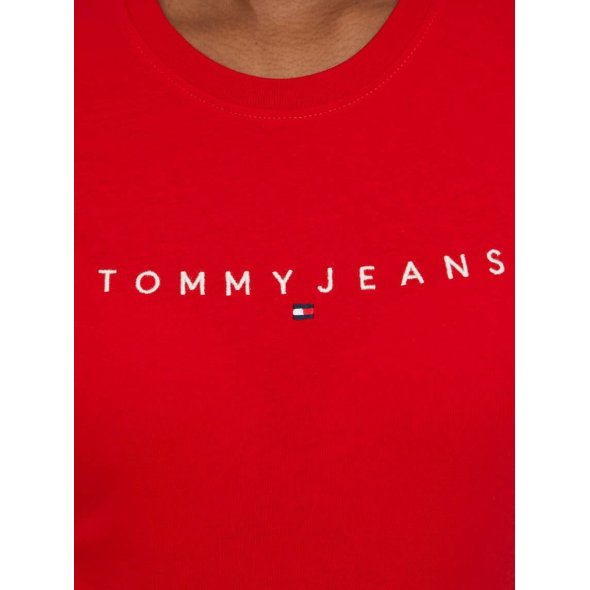 Tommy Hilfiger Tjw Slim Linear Tee Ss Ext DW0DW17361 XNL Κόκκινο