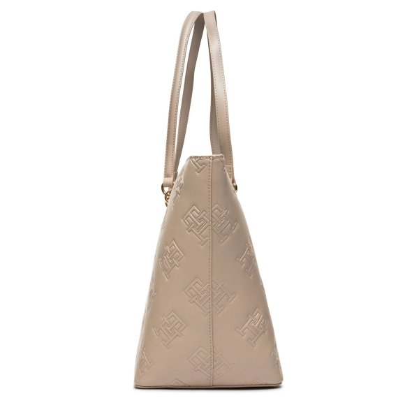 Tommy Hilfiger TH Refined Tote Mono AW0AW15726 PKB Beige