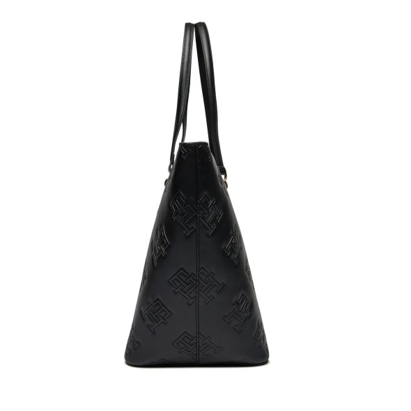 Tommy Hilfiger TH Refined Tote Mono AW0AW15726 BDS Black