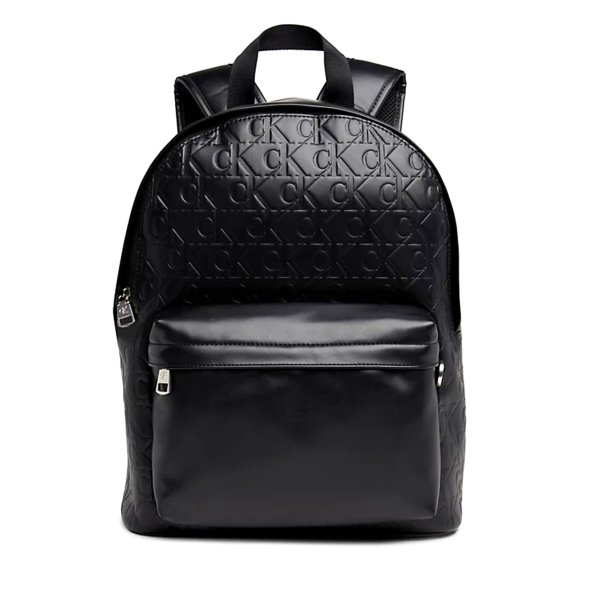 Calvin Klein Backpack Monogram Soft Campus Bp40 AOP K50K511494 0GK Black