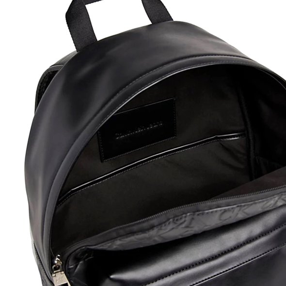 Calvin Klein Backpack Monogram Soft Campus Bp40 AOP K50K511494 0GK Black