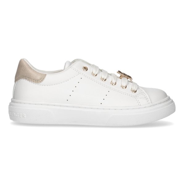 Tommy Hilfiger Low Cut Lace-Up Sneaker T3A9-33207-1355 X048 White/Platinum