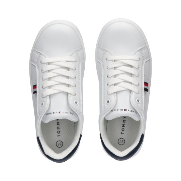 Tommy Hilfiger Low Cut Lace-Up Sneaker T3X9-33348-1355 100 White