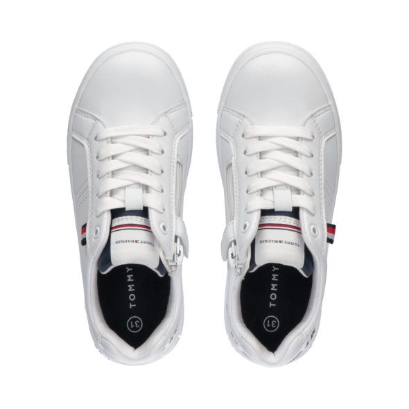 Tommy Hilfiger Low Cut Lace-Up Sneaker T3X9-33360-1355 X336 White/Blue