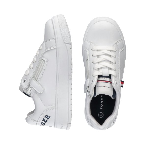 Tommy Hilfiger Low Cut Lace-Up Sneaker T3X9-33360-1355 X336 White/Blue