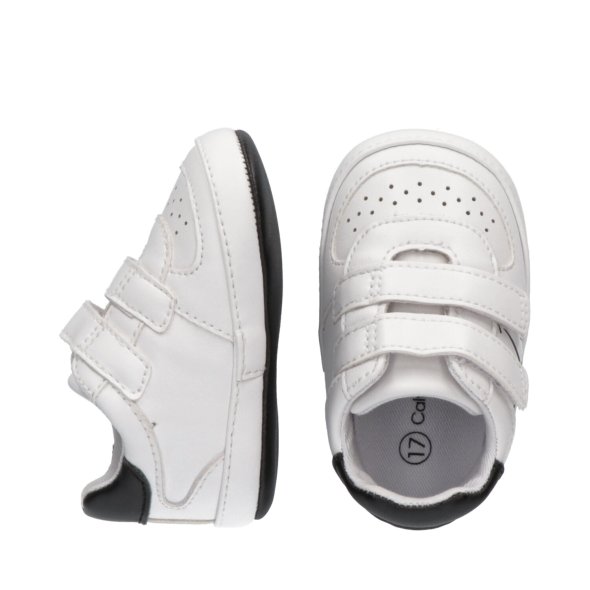 Calvin Klein Baby Velcro Shoe V0B4-80715-1433 X002 White/Black