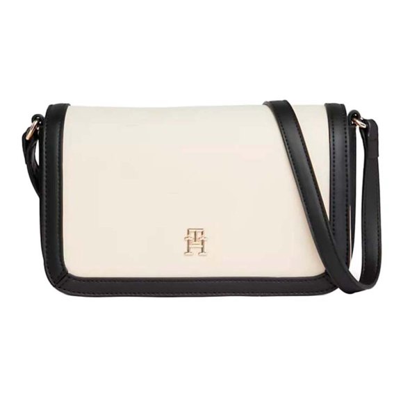 Tommy Hilfiger Th Essential S Flap Crossover Cb AW0AW15709 0F4 Μπεζ