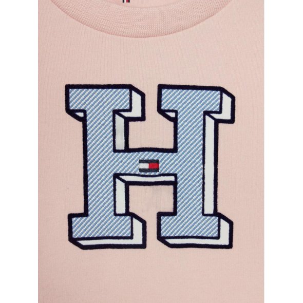 Tommy Hilfiger Baby Ithaca H Tee s/s KN0KN01873 TJQ Whimsy Pink Ροζ