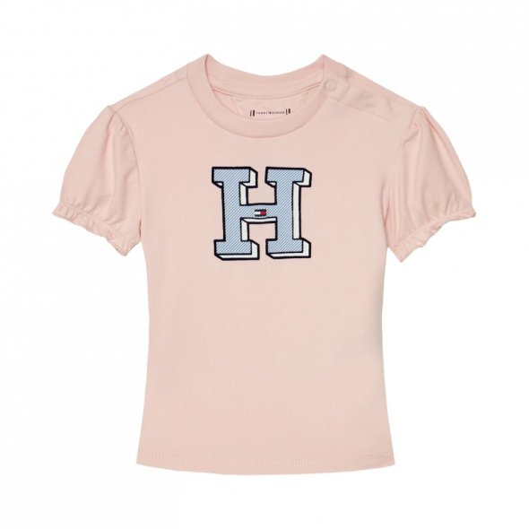 Tommy Hilfiger Baby Ithaca H Tee s/s KN0KN01873 TJQ Whimsy Pink Ροζ