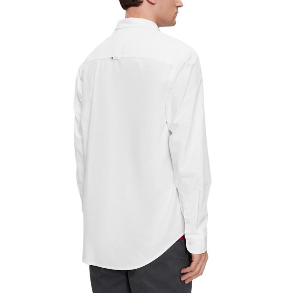 Tommy Hilfiger Tjm Reg Oxford Shirt DM0DM18335 YBR Λευκό