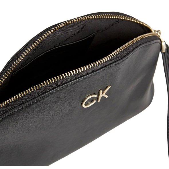 Calvin Klein Re-Lock Seasonal Crossbody Md K60K611444 BEH Black
