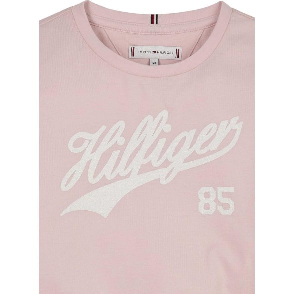Tommy Hilfiger T-Shirt Script Tee S/S KG0KG07718 TJQ Whisy Pink Ροζ