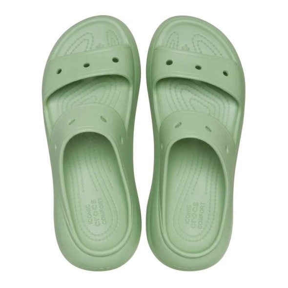 Crocs Classic Crush Sandal 207670 374 Fair Green