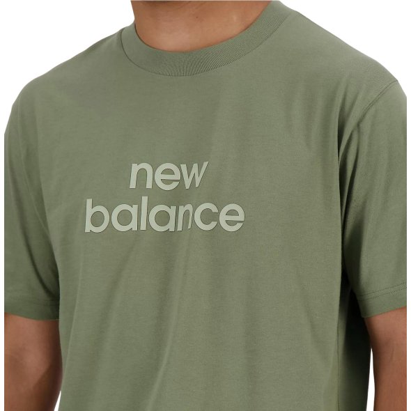New Balance Ανδρικό T-Shirt MT41582 Dark Olive