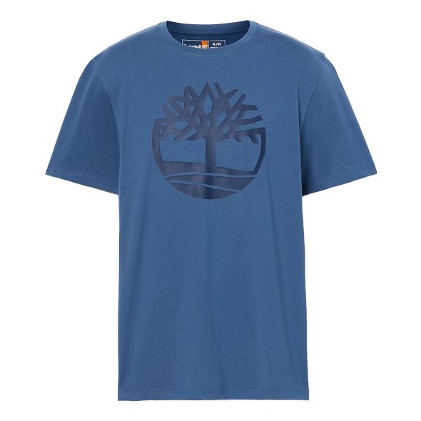 Timbeland Tree Logo Short Sleeve A2C2R S74 Regular Fit Μπλε