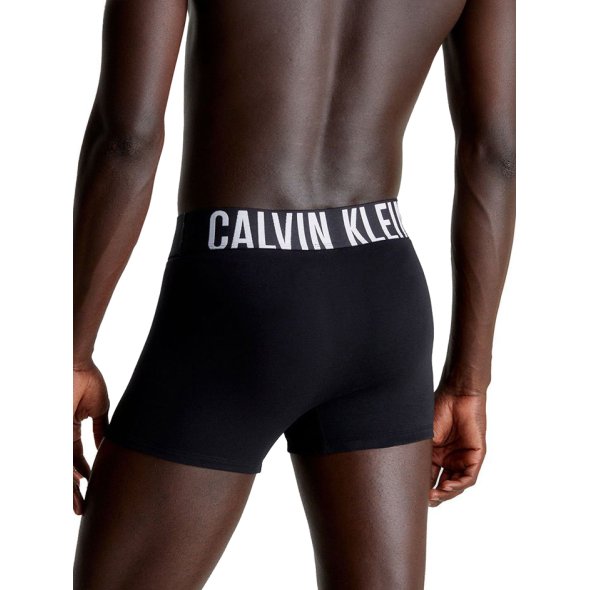 Calvin Klein 3 Pack Cotton Stretch Trunks 000NB3608A UB1 Black