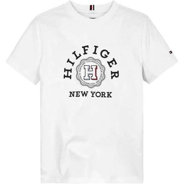 Tommy Hilfiger Monotype Arch Tee S/S KB0KB08802 YBR White